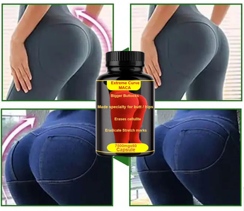 Organic Herbal Hips And Butt Enhancement Pills Ultimate Black Maca Pills For Butt Hips Enlargement