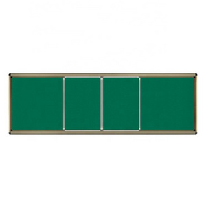 Factory direct supply educational equipment classroom teaching aluminium frame sliding chalkboard