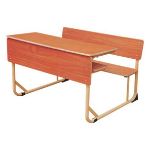 Cheap price school bench table/school furniture desk with bench