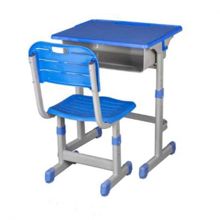 Hot sell single person primary school furniture tables and chairs for study