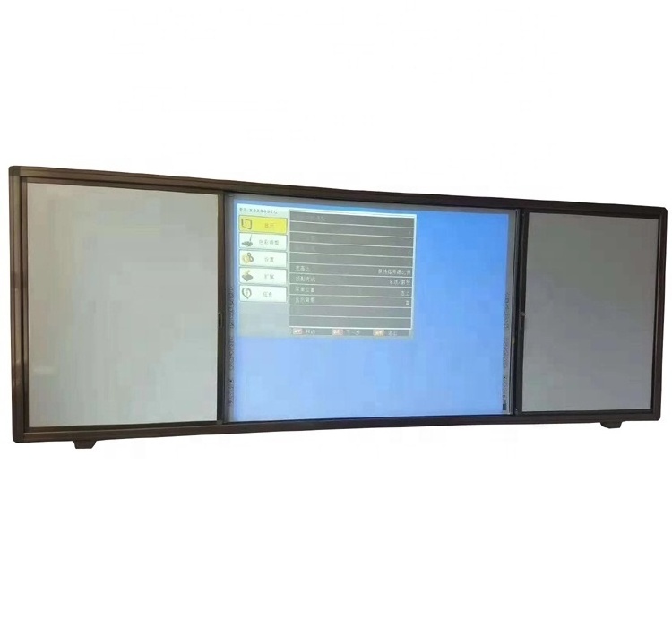 Sliding magnetic wall hang whiteboard for classroom