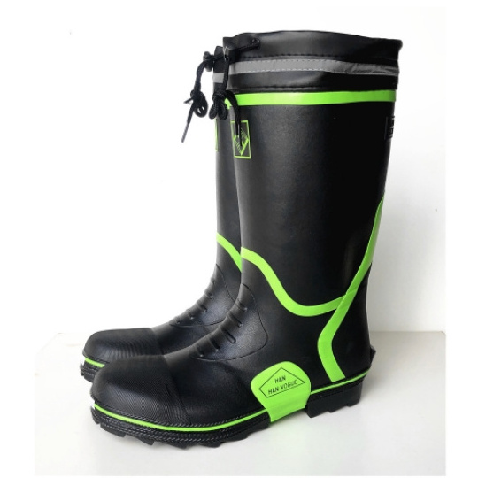 PPE PLUS new style rain boots industrial with steel toe for men and women