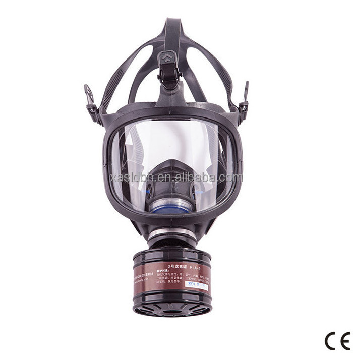 Welding Construction Protective Filter Full Face Gas Mask