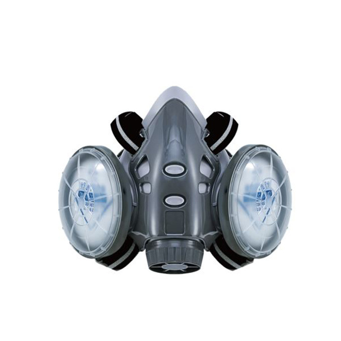 PPE PLUS Chemical Reusable Half Face Respirator Anti Industrial Construction Dust Gas Mask