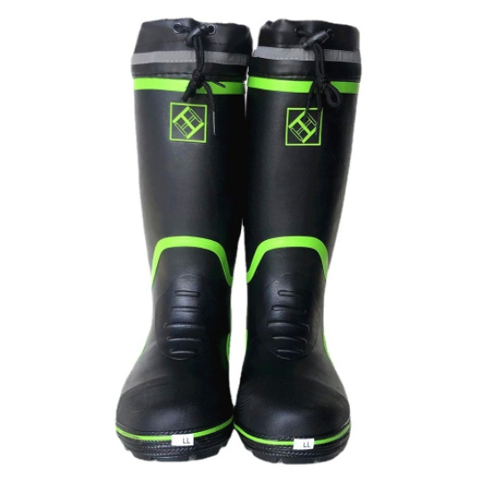 PPE PLUS new style rain boots industrial with steel toe for men and women