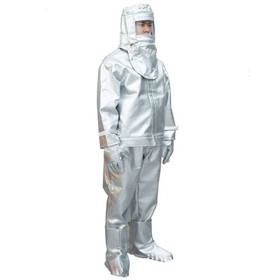 Factory direct sale fire insulation clothing  Factory workshop high-temperature resistant aluminum foil anti-scalding suit