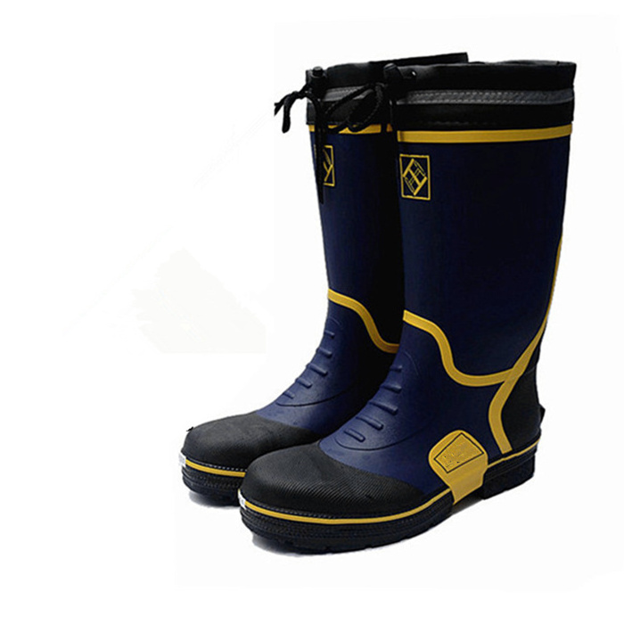 Long Industrial Use Short Rubber Foot Protection Steel Toe Cap Boots