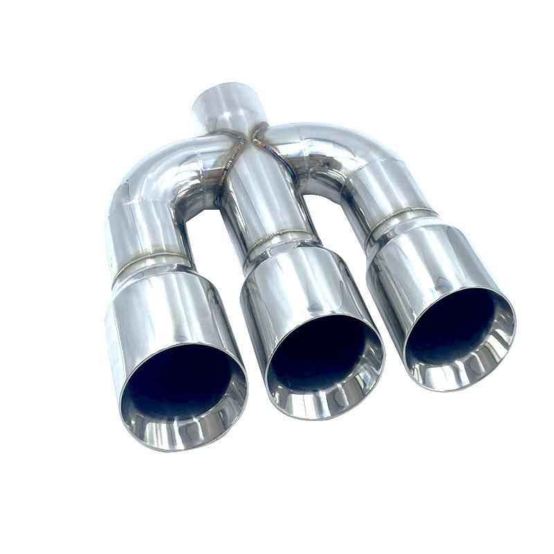 China factory price Diesel Truck Stainless Steel Retrofit Chrome tailpipe tip  exhaust pipe truck muffler