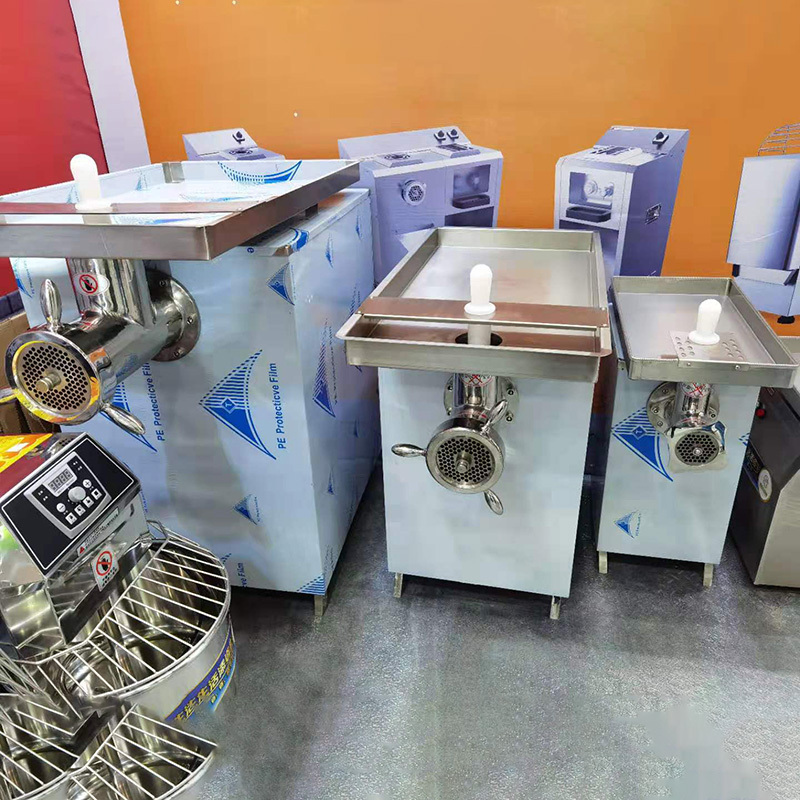 Commercial Meat Processing Machinery Sausage Slaughtering Machine 32 Frozen Fresh Meat Bone Grinder Meat Grinder