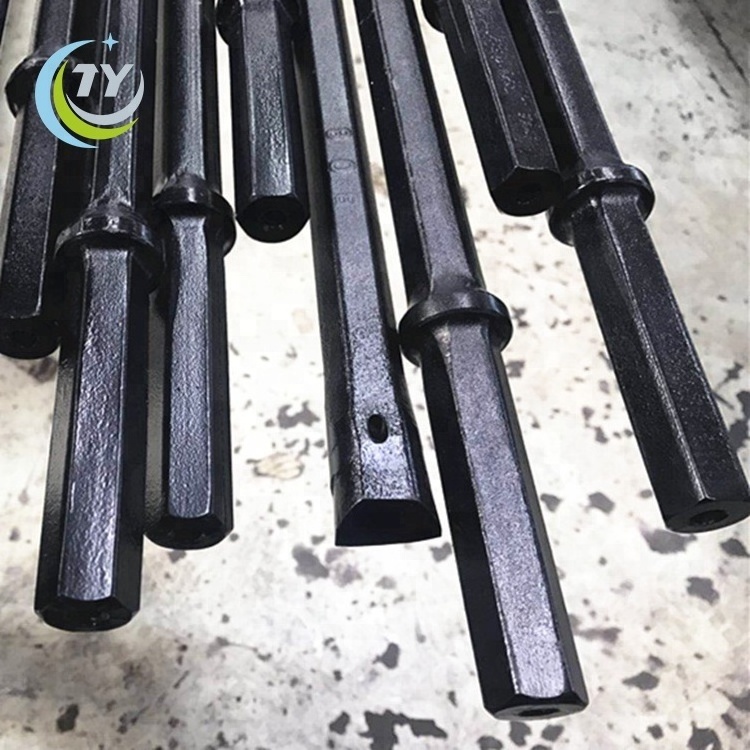 Mining integral drill rods or drill steel