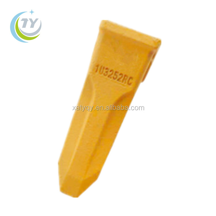 Alloy Steel Yellow Excavator Spare Parts Forged Excavator Bucket Teeth for 1U3252RC