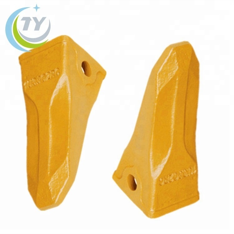 Alloy Steel Yellow Excavator Spare Parts Forged Excavator Bucket Teeth for 1U3252RC