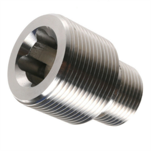 Custom CNC Machined Stainless Steel hollow male female Threaded Oil Filter Adapter thread nuts