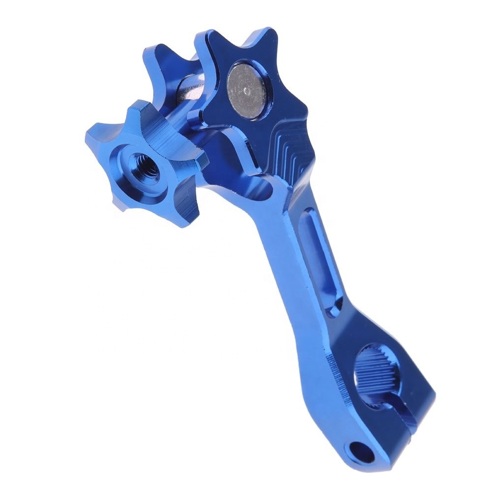 custom cnc parts Low price custom CNC swinging arm rear brake rocker arm for motorcycle/bicycle