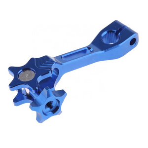 custom cnc parts Low price custom CNC swinging arm rear brake rocker arm for motorcycle/bicycle