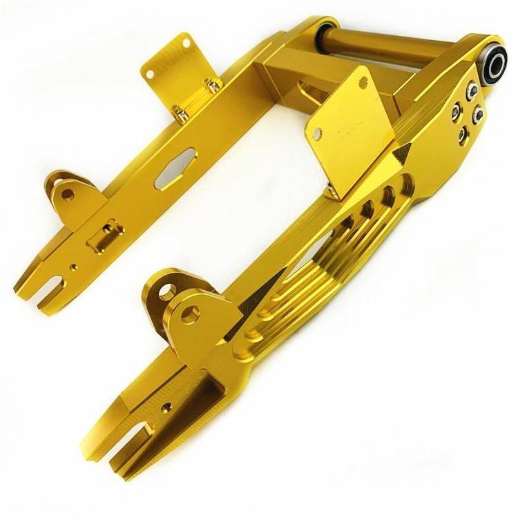 Low price custom CNC rear swing arm for dirt bike/Electric Scooter Swingarm Fork/ motorcycle custom swing arm shaft