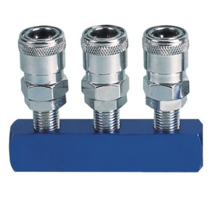 Factory supply Japanese style quick joint in-line two-way three-way Quick Connect Air Coupler