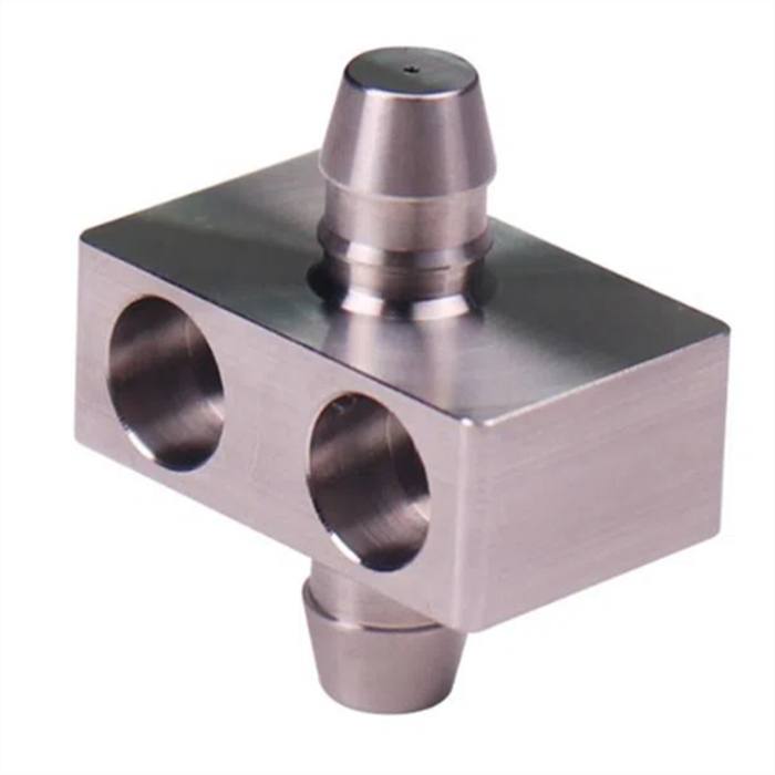 New CNC Machined Stainless Steel Electropolished Oil Filter Threaded Adapter valve Connector spare parts