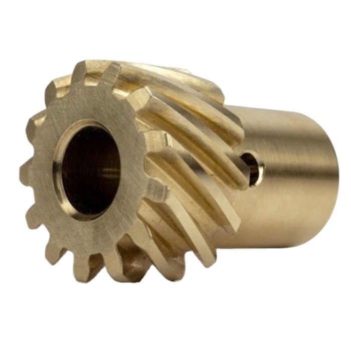 High precision CNC Bronze Distributor hollow primary Drive shaft Gears for auto car