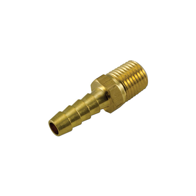 Customized Brass Made Male Threaded Straight Hose Barb Fitting