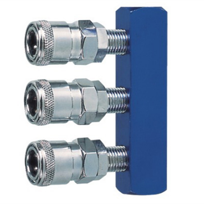 Factory supply Japanese style quick joint in-line two-way three-way Quick Connect Air Coupler