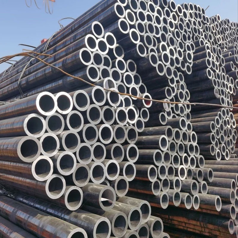 High pressure e355 schedule 80 seamless black carbon steel pipe tube