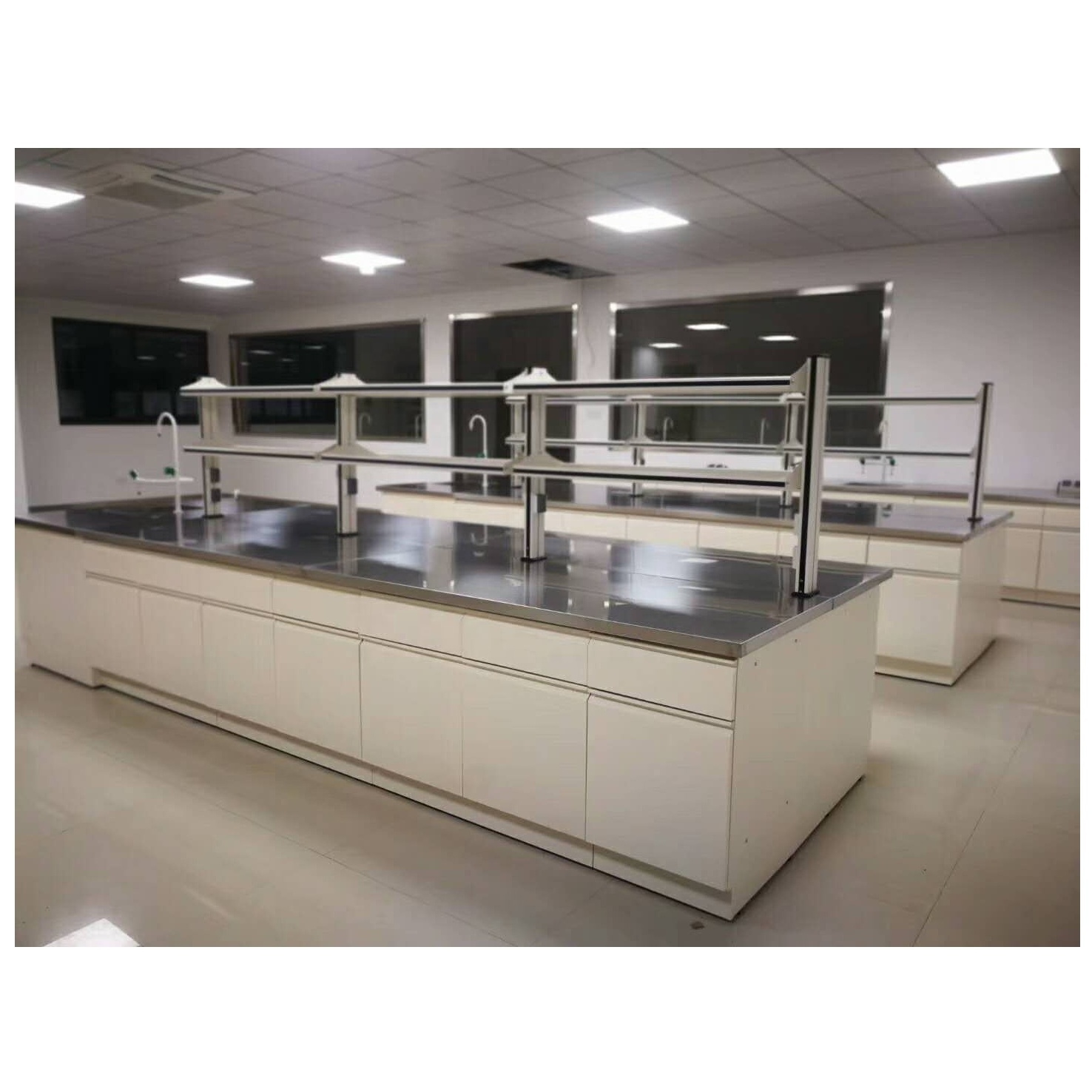 Lab equipment marble work bench lab island side work benches