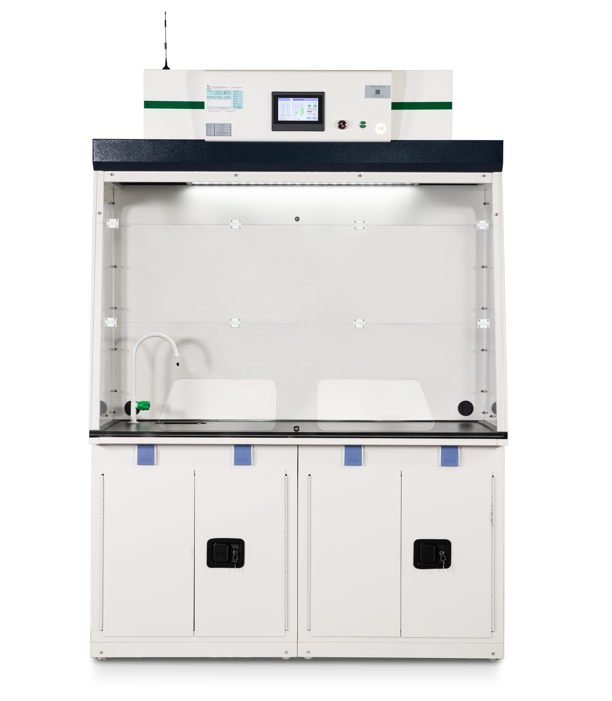 Ventless fume hood cabinet airclean systems smart captair ductless fume hood filtering fume cupboard in lab