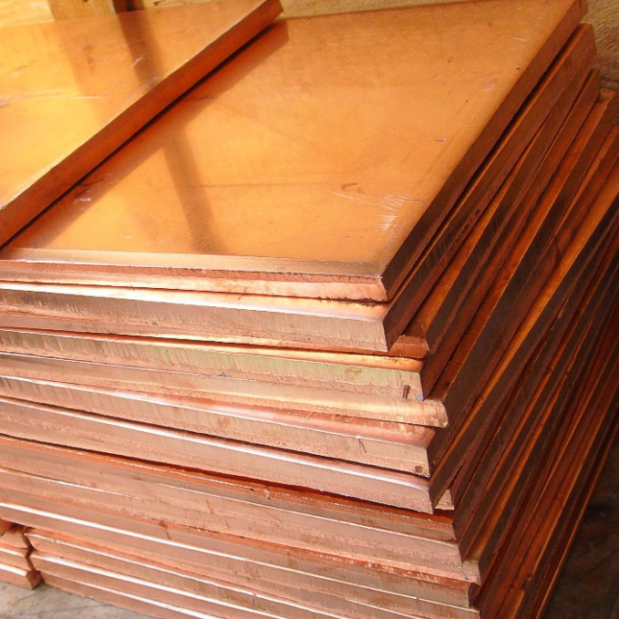 copper sheet/plate from China Factory low price copper sheet Manufacturer 99.99% Pure red copper plate