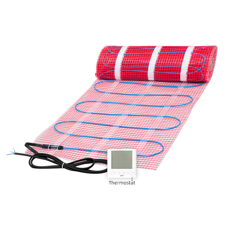 Outdoor Snow Melting Electric Heating Mat For Walkway And Driveways