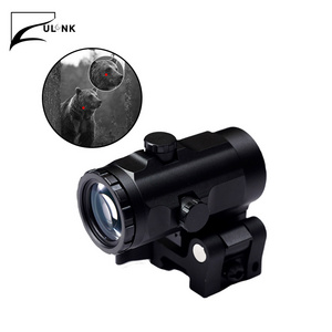 Ulink 3X Magnifier Sight Scope with Switch to Side Quick Detachable QD Mount Apply Red Dot Sight