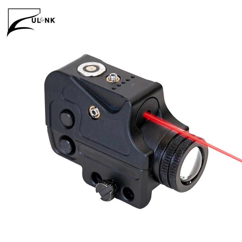 Ulink 09G-S Tactical Light 520nm Red Beam LED Flashlight  Light For Hunting Red Laser Light Combo