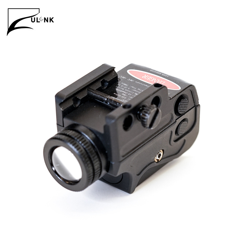 Ulink 09G-S Tactical Light 520nm Red Beam LED Flashlight  Light For Hunting Red Laser Light Combo