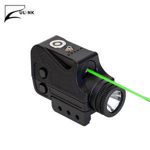 Ulink 09G Tactical Laser Light 520nm Green Laser Light Combo  Green Beam LED Flashlight  Light For Hunting