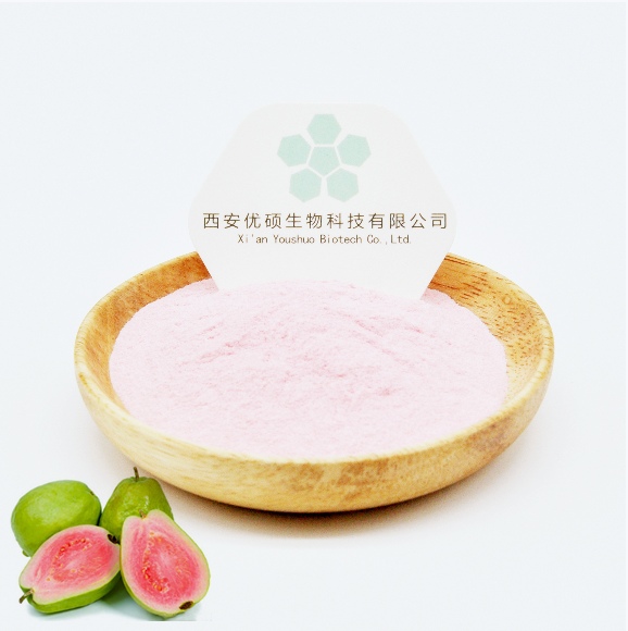 Top Quality Natural Guava Guajave Juice Powder Red Psidium Guajava Fruit Powder with water soluble