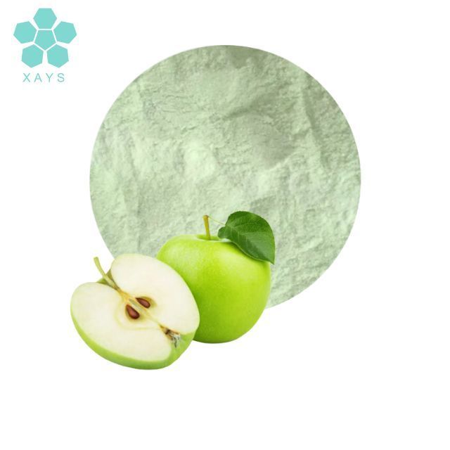 Natural green apple extract powder green apple flavor fruit powder