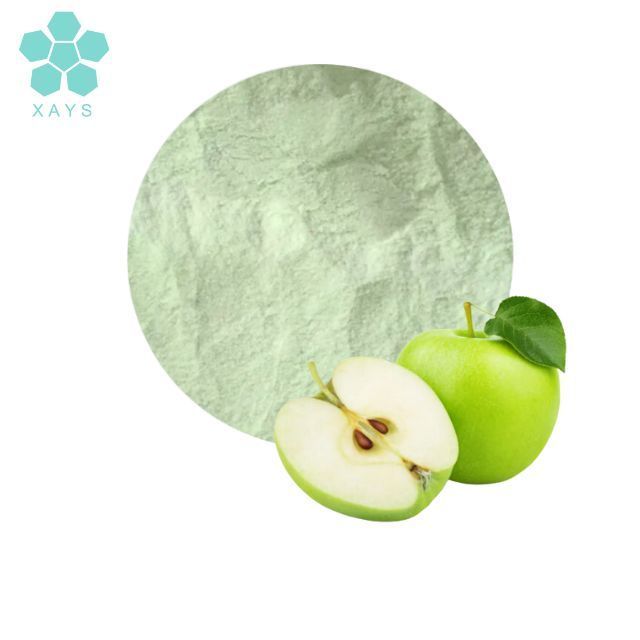 Natural green apple extract powder green apple flavor fruit powder