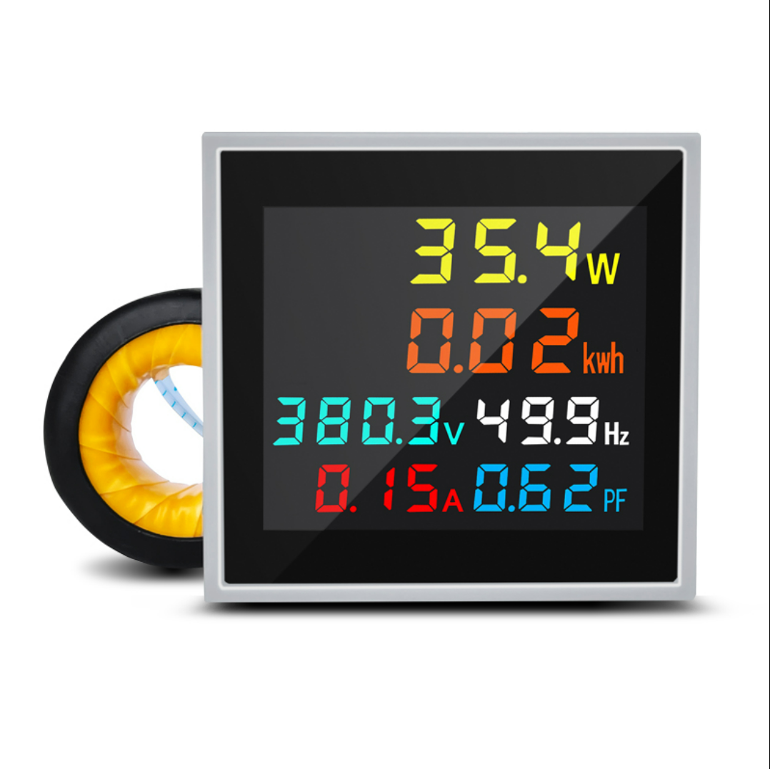 AC watt meter 50-300V Voltmeter Ammeter Power Energy Meter Wattmeter with Reset Function 0-100A smart prepaid electric meters