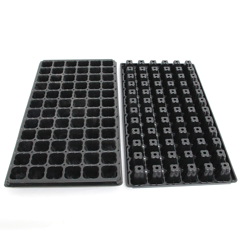 Seed Seedling Trays For Sale High Quality Durable 72 Cells Vegetable Plant Germination Seedling Trays Garden Nursery Trays