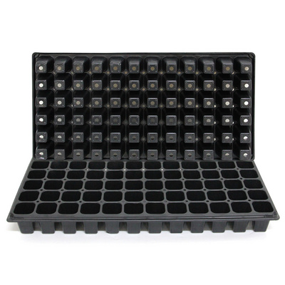 Sale high quality 72 cells plug plastic seed trays plant propagation seedling trays plastic nursery tray