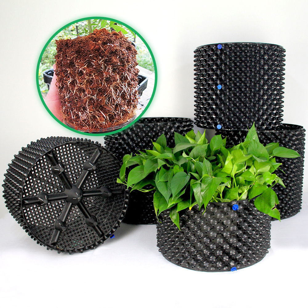 3 5 7 10 20 30 40 Gallon Roll Control Air pruning Container Plant Air Root Pruning Pots