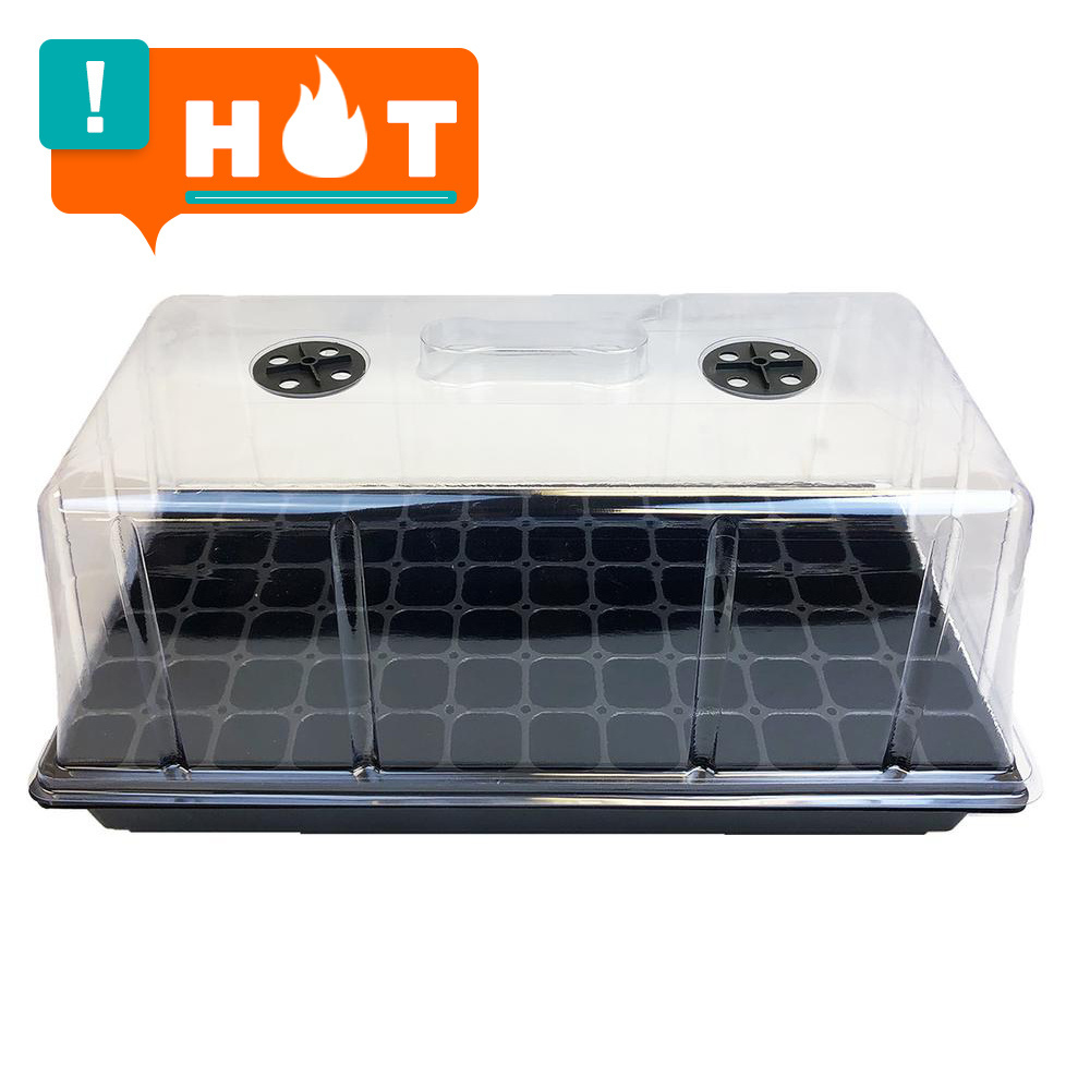 Wholesale Horticulture Germination Seedling Seed Starter Tray With Humidity Dome