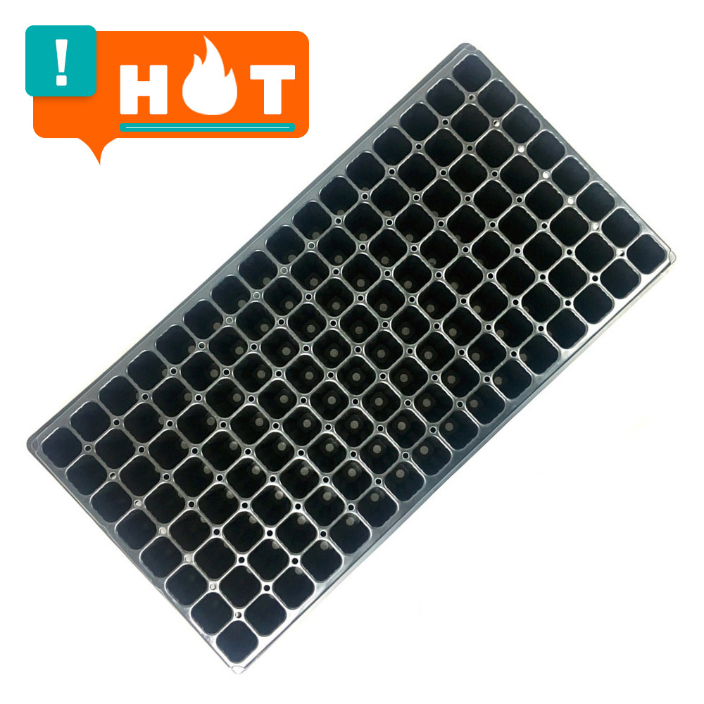 Cheap price 128 cell plug tray planting seedling germination plastic tray