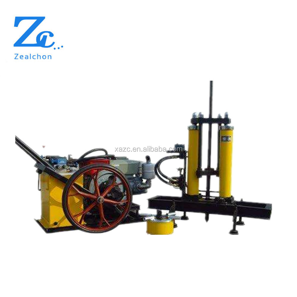 Wheeled Double-cylinder soil hydraulic CPT static cone penetrometer machine penetration test