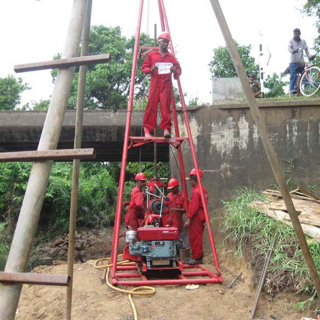 Soil  borehole depth inspection equipment  for SPT