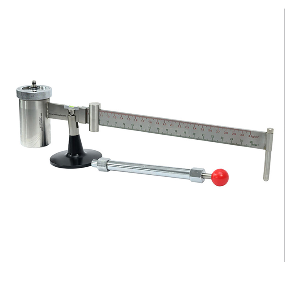 API Standard Metal Pressurized Density Metal Density Meter Scale Cement Slurry Pressure Densimeter