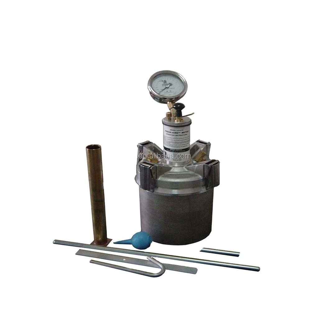 A108 Concrete Mix Air Content Meter Air Entrainment Meter