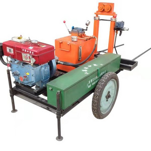 Wheeled Double-cylinder soil hydraulic CPT static cone penetrometer machine penetration test