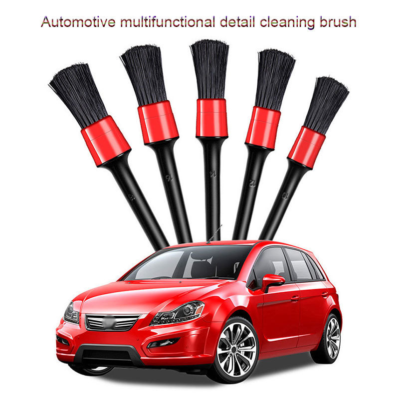 Car wash soft fur detail brush, multifunctional air outlet cleaning tool for car interior gaps.