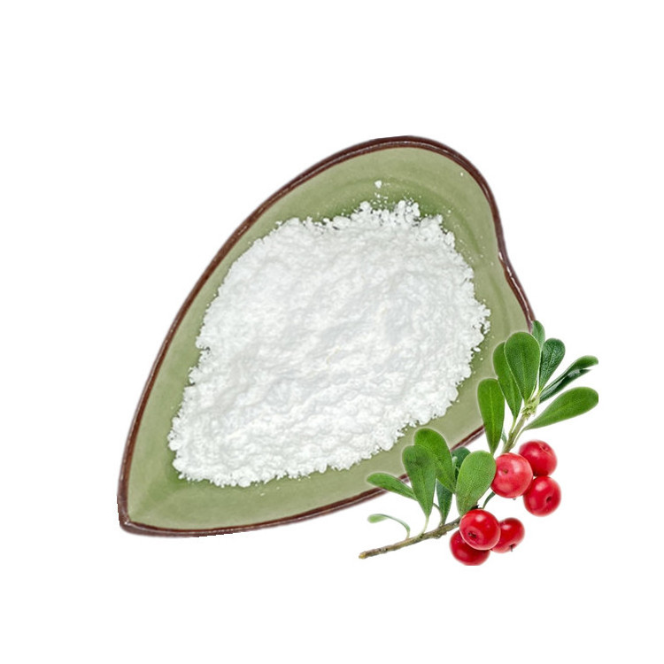 Skin Lightening cosmetic raw material 10% 98% Bearberry extract Alpha-Arbutin powder